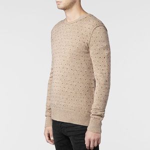 ALL SAINTS Hexen Crew Jumper Pullover Medium